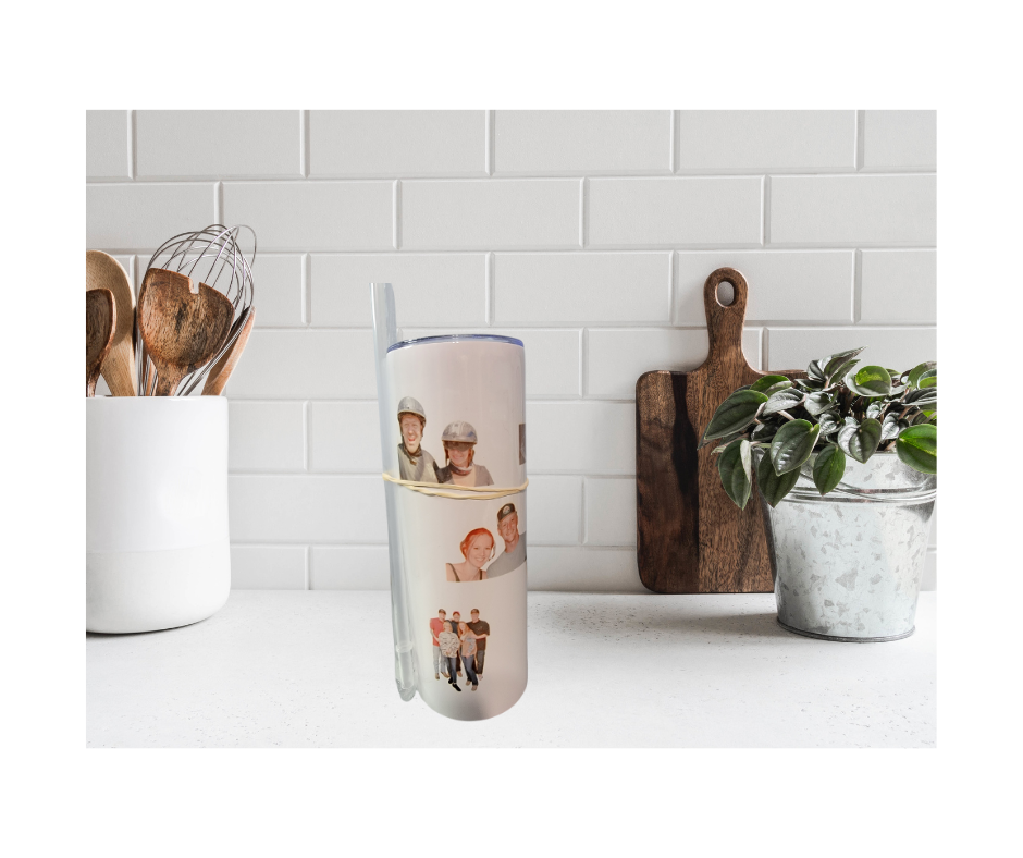 Personalized Photo Tumbler – Custom Memories on the Go